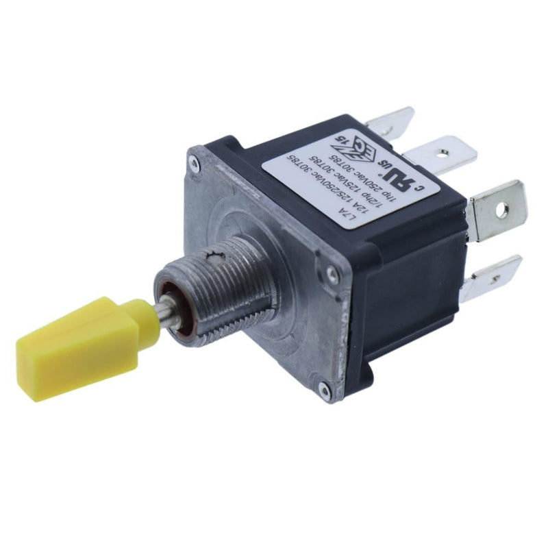 DURAFORCE 4360314 Toggle Switch for JLG Lift (On)-Off-(On) Waterproof (Momentary) EC042