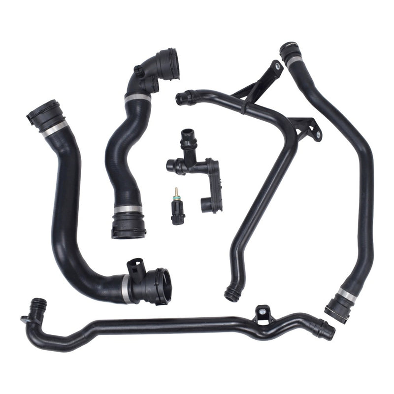 DURAFORCE 7X For BMW E46 323 325 328 330 Set Expansion Tank Coolant Radiator Hose Kit