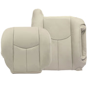 DURAFORCE New For 2003-06 Chevy Tahoe Suburban Passenger Leather Seat Cover Light Tan