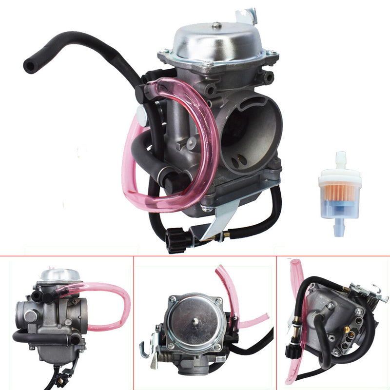 DURAFORCE Carburetor W/ Intake Boot Joint Manifold fits for Kawasaki KLR250 Carb 1987-2005
