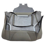 DURAFORCE For 2005-2021 Nissan Frontier Driver Bottom Perforated Leather Seat Cover Gray