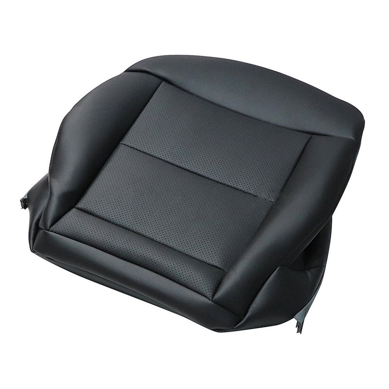 DURAFORCE NEW Driver Side Bottom Seat Cover Black For 2010-2014 Mercedes Benz E350 Sedan