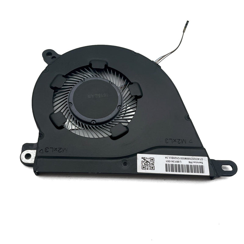 DURAFORCE 5V CPU Cooling Fan L68134-001 L68132-001 For HP 15-DY 15s-FQ 14-DQ 14S-DQ 15-EF