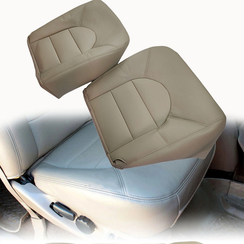 DURAFORCE For 1999 2000 Ford F250 F350 Lariat Driver & Passenger Side Bottom Seat Covers