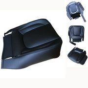 DURAFORCE Passenger Bottom Leather Seat Cover Dark Gray 2004 2005 For Dodge Ram 1500 2500