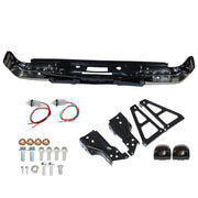 DURAFORCE Rear Bumper Assembly For 07-13 Chevy Silverado GMC Sierra 1500 Chrome GM1103148