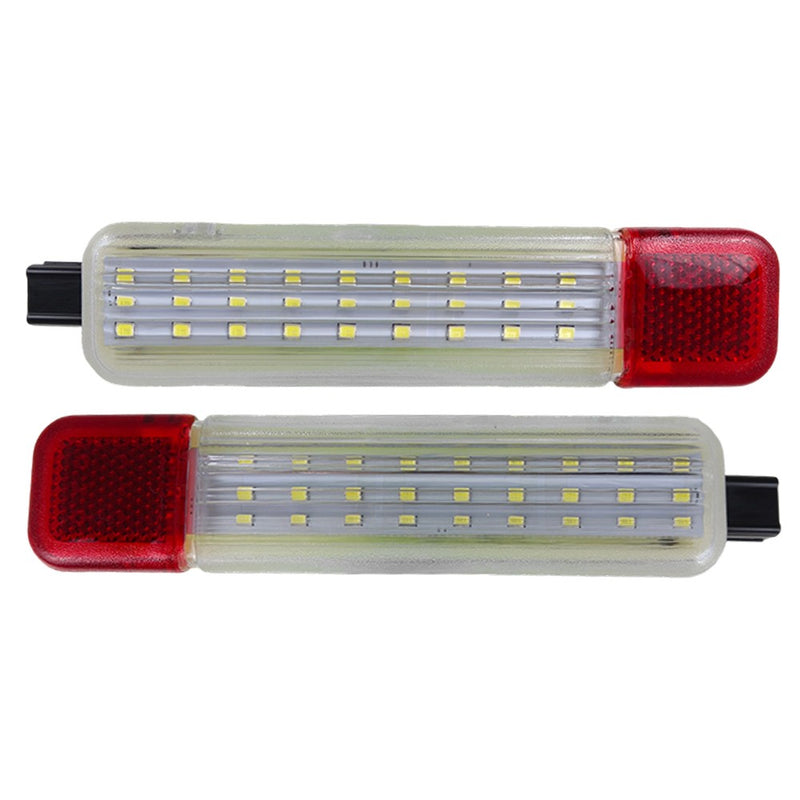 DURAFORCE Pair LED Door Courtesy Light For Hummer H2 2008 Luxury Sport Utility 4-Door