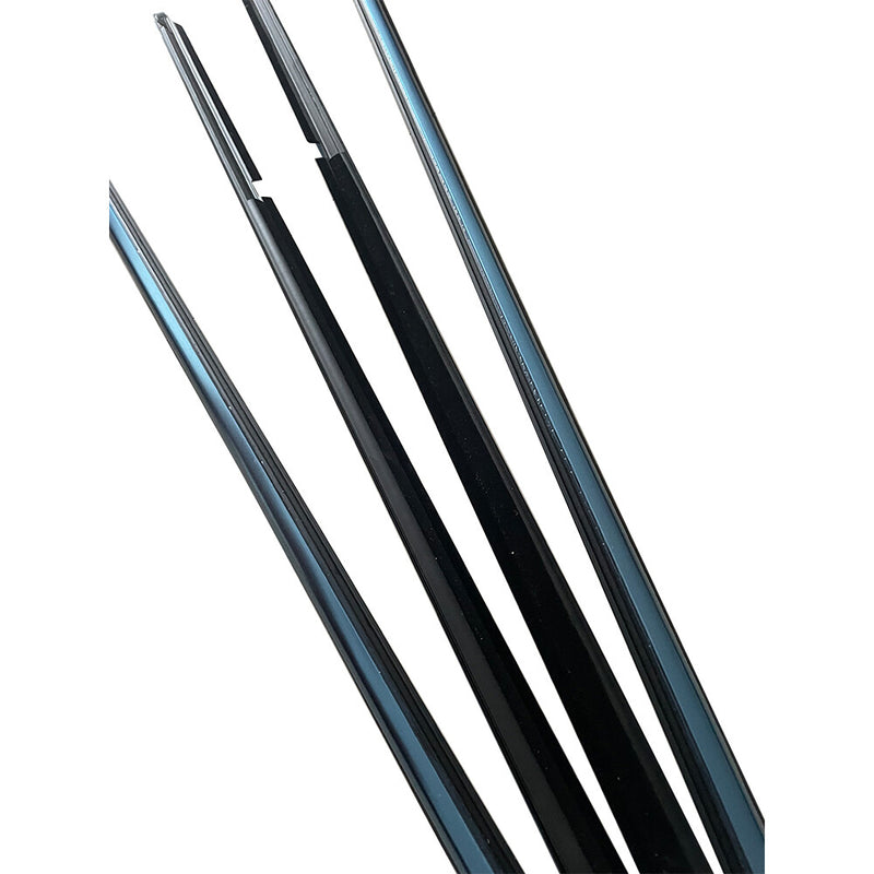 DURAFORCE For 2012-2014 Toyota Camry Car Door Side Window Trim Moulding Belt Weatherstrip