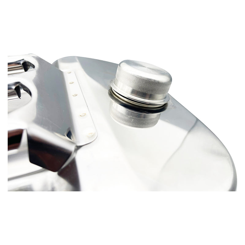 DURAFORCE 5.2 Gallon 20L 304StainlessSteel Fuel Can Gasoline Petrol Gas Tank Container Kit