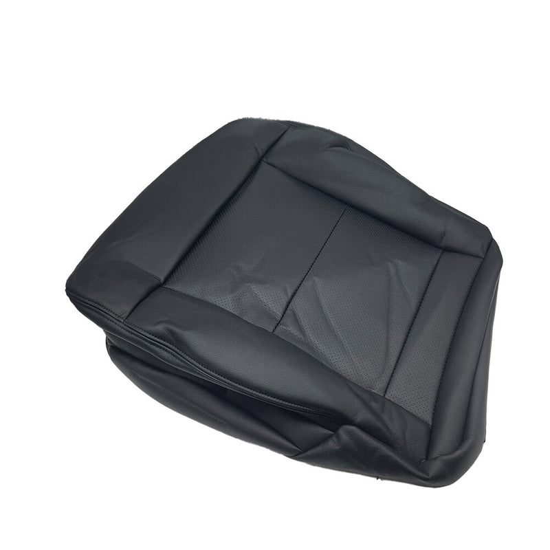DURAFORCE NEW Driver Side Bottom Seat Cover Black For 2010-2014 Mercedes Benz E350 Sedan