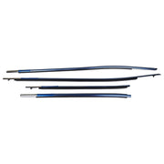 DURAFORCE 4PCS Door Belt Molding Chrome Trim Left+Right For 2018-2021 Toyota Camry US