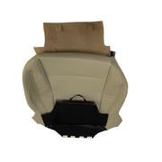 DURAFORCE New Driver Perforated Leather Bottom Seat Cover TAN For 2015-2019 Subaru Outback