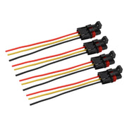 DURAFORCE 4PC Pulse Power Plug Pigtail Connector for Polaris Ranger Crew XP1000 RZR