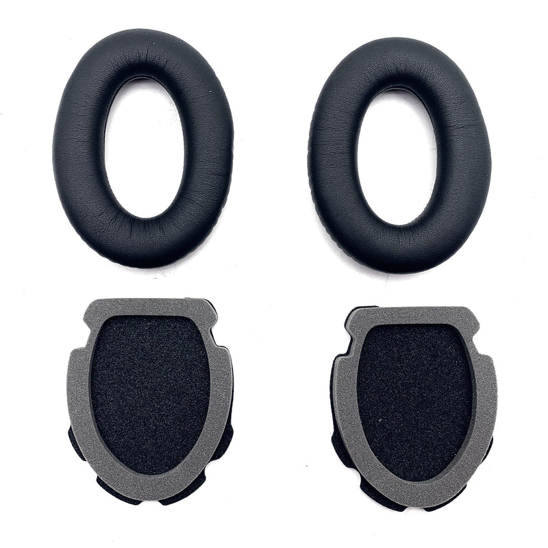 DURAFORCE New For Aviation Headset X A10 A20 Bose Headphones 1Pair Black Ear Pads Cushions