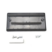 DURAFORCE 4G58271139B9 Rear License Plate Tag Holder Mount Bracket For Audi A6 S6 12-24