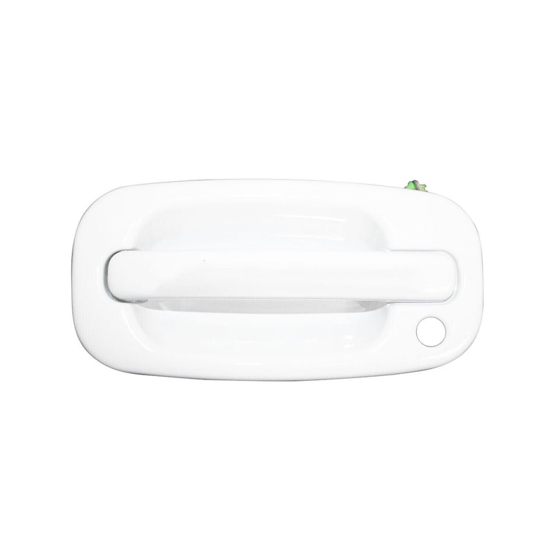 DURAFORCE New 4 PCS Exterior Olympic White Door Handle Fit For 1999-2006 2007 Silverado US
