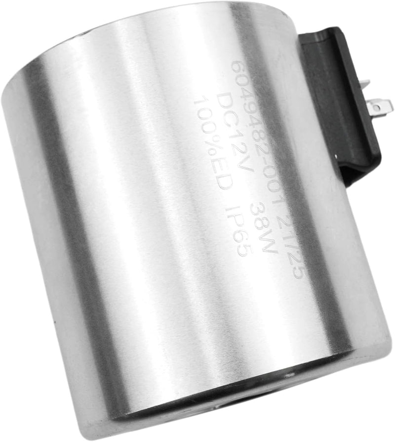 DURAFORCE 617470 Hydraulic Power Supply Coil Assembly for Solenoid Valve Coil 12VDC 38W