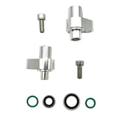 DURAFORCE LS Swap AC Compressor Adapter Fittings For Denso 10S17F & 10S20F