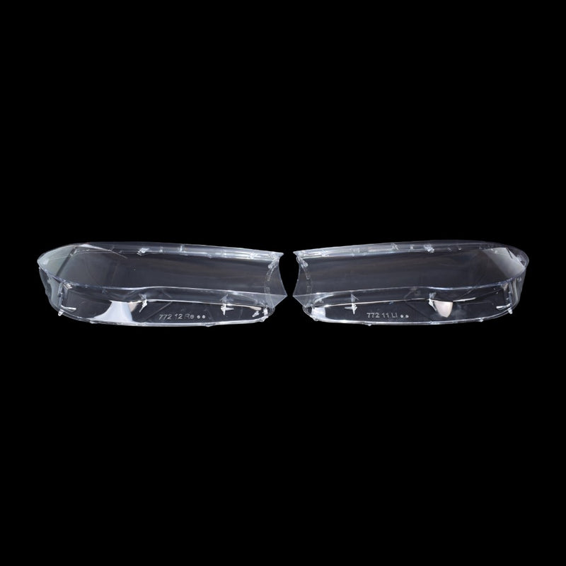 DURAFORCE 2x Headlight Lens Cover Shell Clear For BMW 7 Series G11 G12 740i 750i 2016-2019