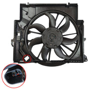 DURAFORCE Radiator Cooling Fan Assembly 600W For BMW 2007-13 335i 2009-16 Z4 17427545366