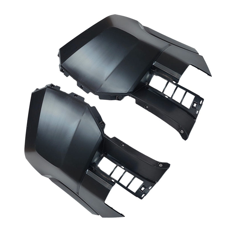 DURAFORCE 2x For Toyota Tundra 2022-24 Front Bumper End Caps Panel Covers W/O Sensor Hole