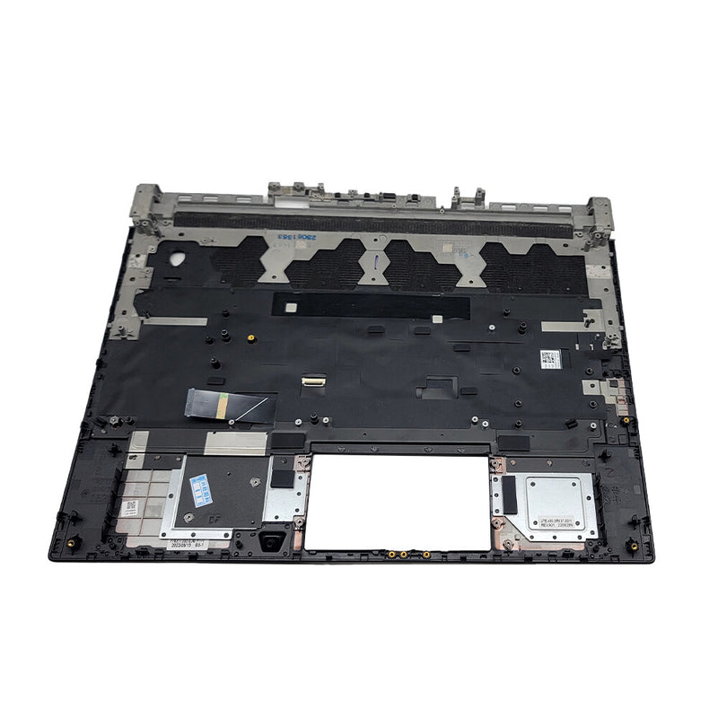 DURAFORCE New Palmrest For Alienware M16 R1 Keyboard W/Backlit Black Upper Case 0CGM3Y US