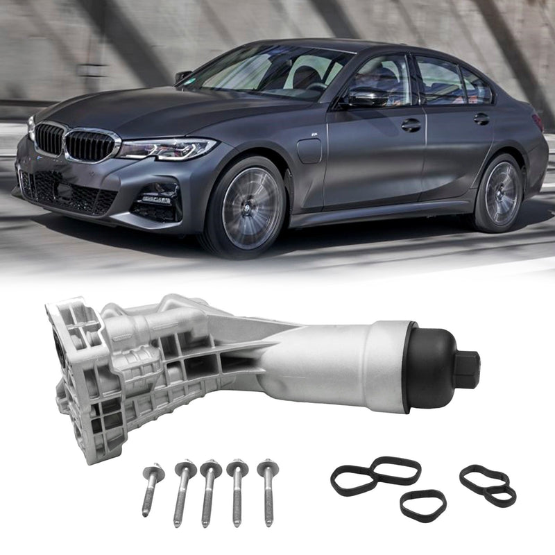 DURAFORCE 11428651710 Aluminum Engine Oil Cooler Filter Housing For BMW B48 230i 330 330e