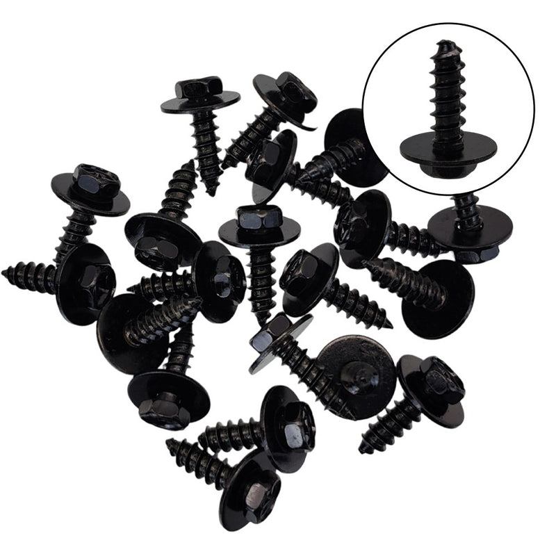 DURAFORCE 20Pcs Screw Bolt Retainer Fender Liner Under Cover Screw For Toyota 90159-60498
