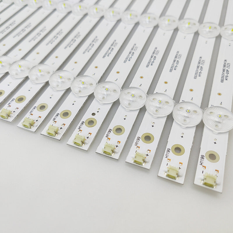 DURAFORCE 16pcs LB65018 LED Backlight Strips for Vizio D65U-D2 D65-D2 E65X-C2