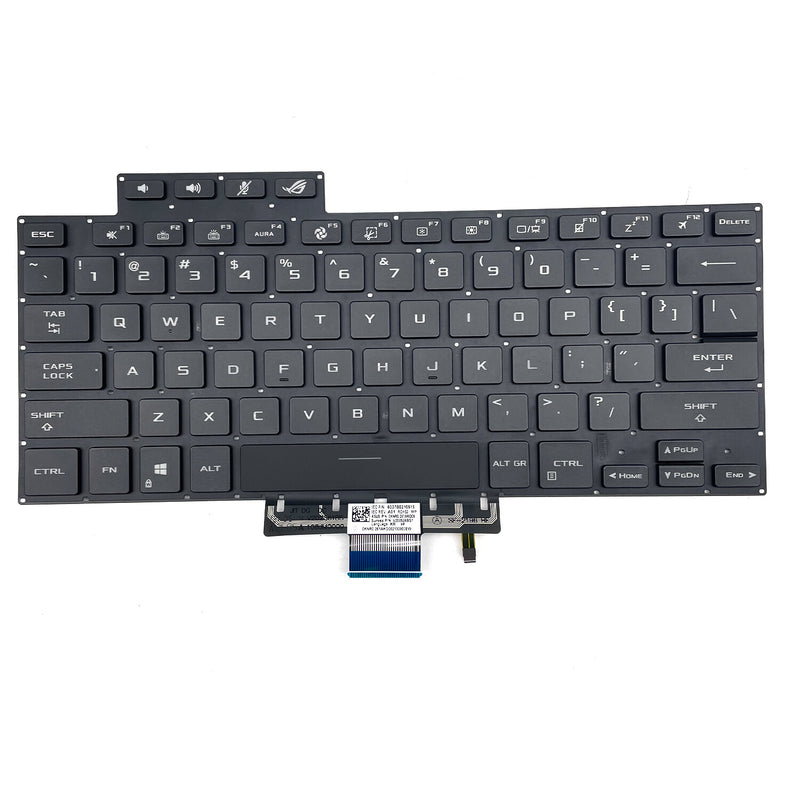 DURAFORCE New For Asus ROG Zephyrus G15 GA503 GA503QR G16 M16 GU603 Keyboard Backlit Black
