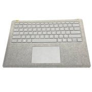 DURAFORCE For Microsoft Surface 1st 2nd 1769 Palmrest Backlit Keyboard Touchpad Case Gray