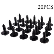 DURAFORCE 20Pcs Screw Bolt Retainer Fender Liner Under Cover Screw For Toyota 90159-60498