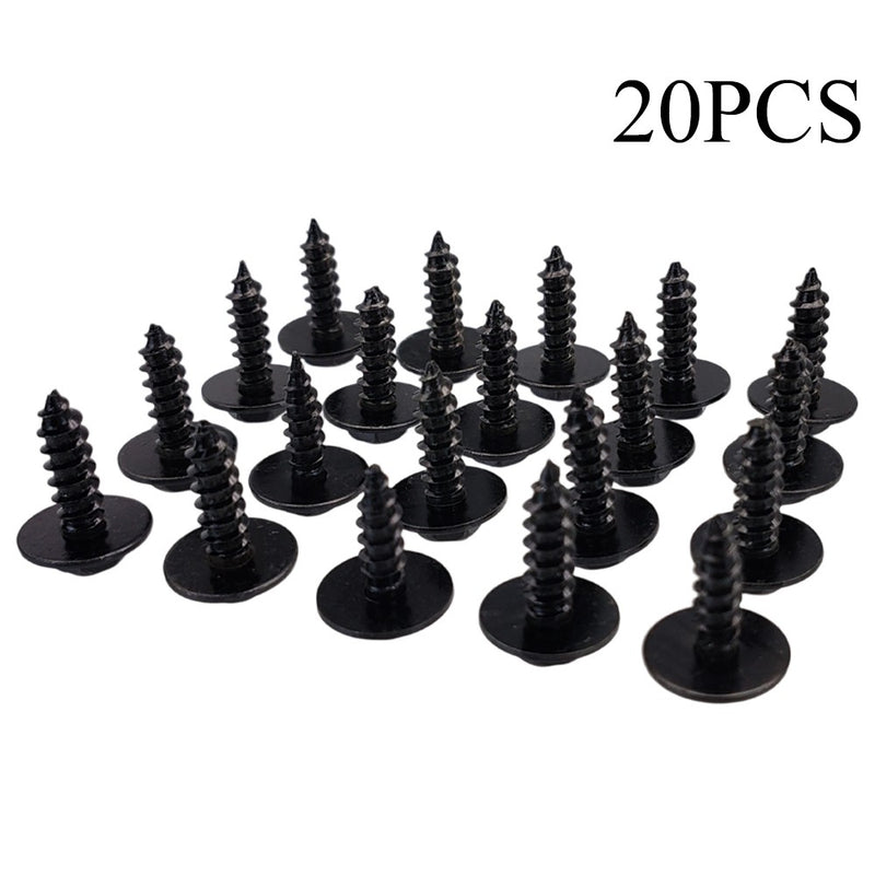 DURAFORCE 20Pcs Screw Bolt Retainer Fender Liner Under Cover Screw For Toyota 90159-60498