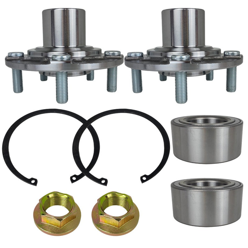DURAFORCE 2 Front Wheel Hub Bearing Kit for Honda Civic 2016-2021 Insight 2019-2022 1.5L