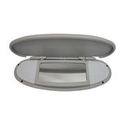DURAFORCE Sun Visor Vanity Mirror Cover 51167361833 For BMW Mini Cooper R55-R61 2007-2014