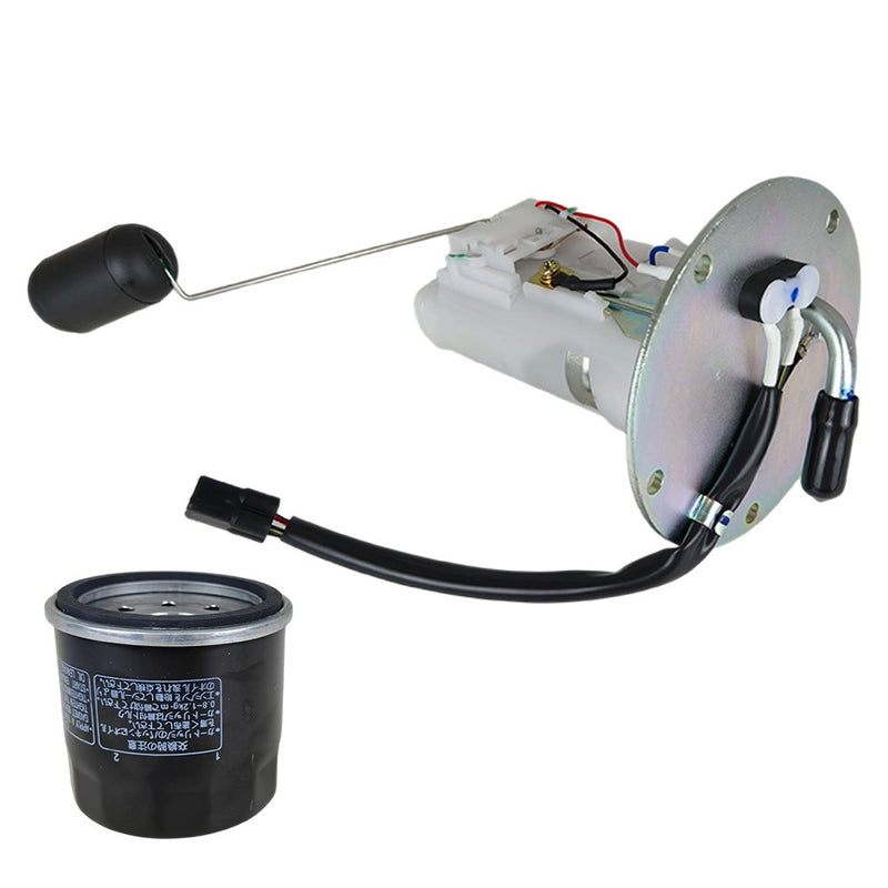 DURAFORCE Fuel Pump W/Oil Filter For Kawasaki Ninja 300 EX300 2013-2017 49040-0713