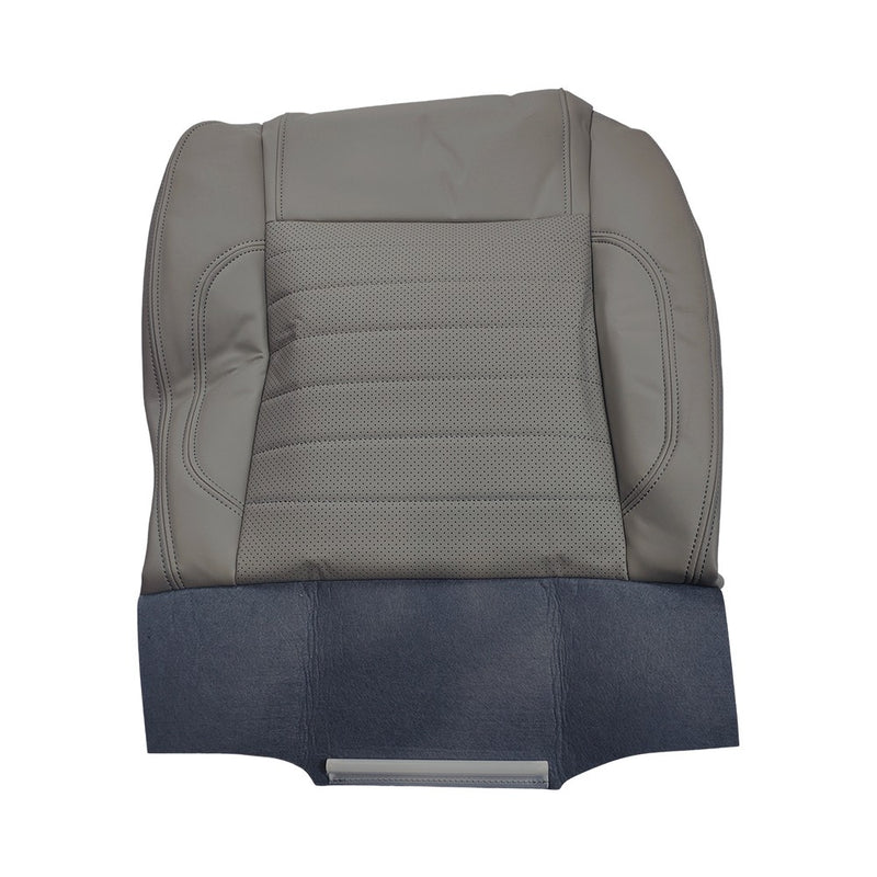 DURAFORCE Driver Bottom Leather Seat Cover For Ford Mustang GT 2010 2011 2012 - 2014