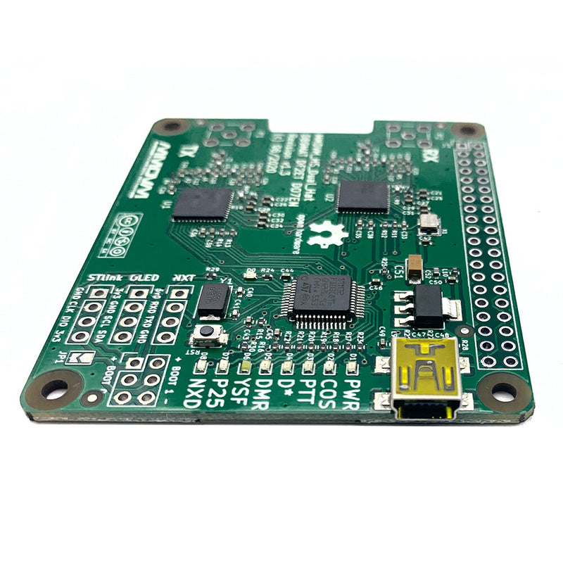 DURAFORCE Duplex MMDVM Hotspot Support D-Star DMR YSF Pi+ OLED Revision 1.3 VHF ADF7021 US