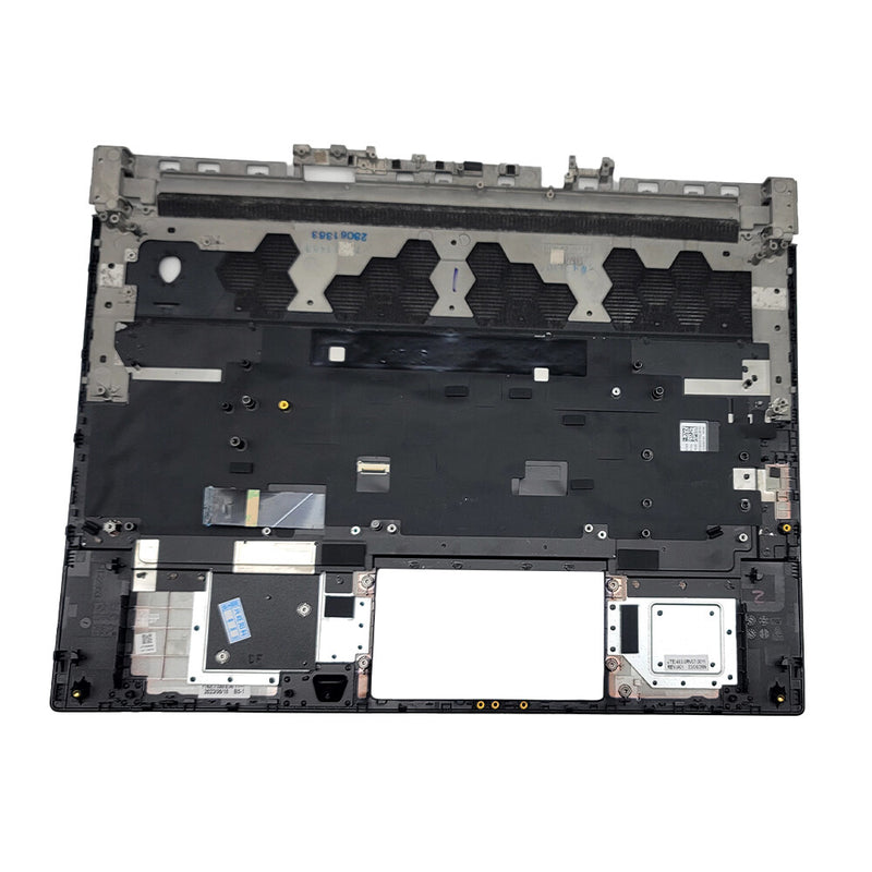 DURAFORCE New Palmrest For Alienware M16 R1 Keyboard W/Backlit Black Upper Case 0CGM3Y US