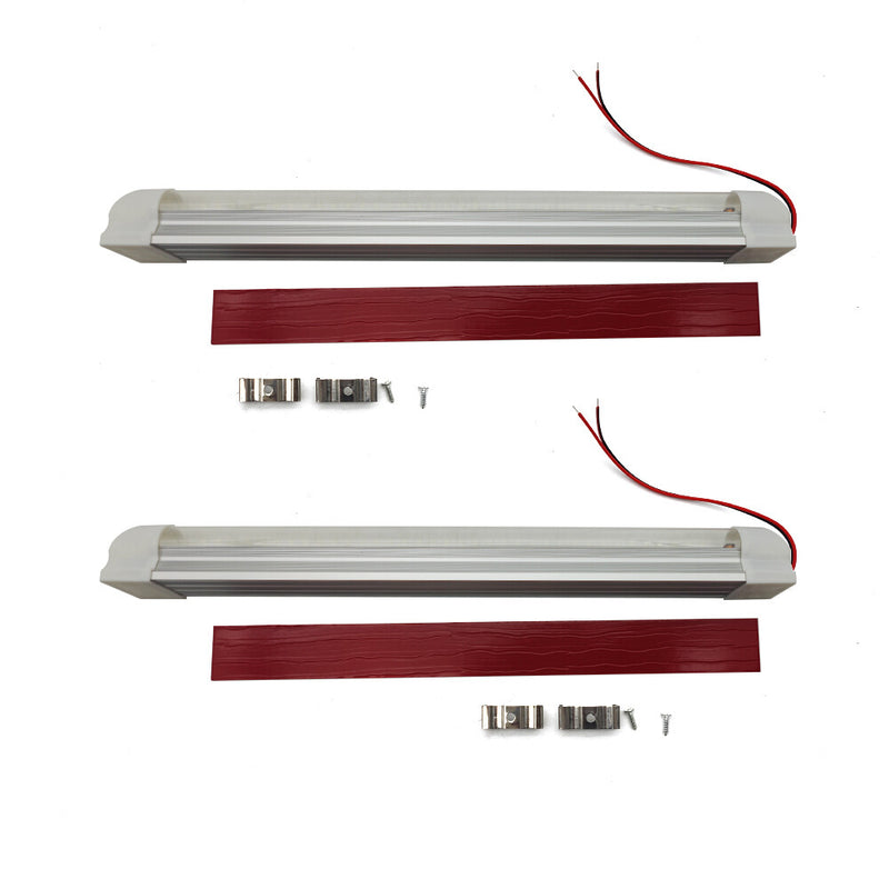 DURAFORCE 4Pcs 12V 108 LED RV Ceiling Dome Light Bar Interior Lighting for Trailer Camper