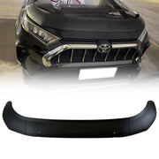 DURAFORCE Fit 2019-2024 Toyota RAV4 Black Bug Shield Hood Deflector Guard Bonnet Protector