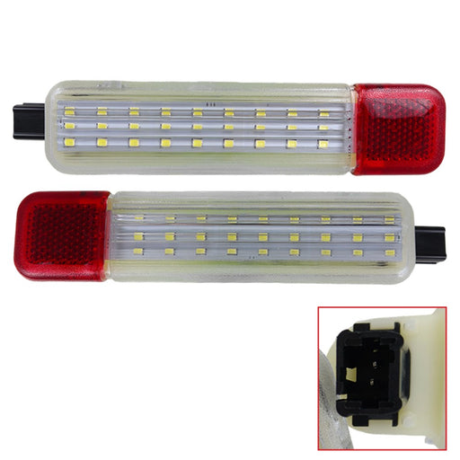 DURAFORCE Pair LED Door Courtesy Light For Hummer H2 2008 Luxury Sport Utility 4-Door