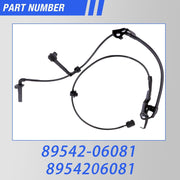 DURAFORCE 8954206081 ABS Wheel Speed Sensor Right For Toyota Avalon Camry 2018-2022