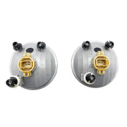 DURAFORCE Set of 2 Clear Lens Fog Light For 2011-2017 Jeep Patriot LH & RH Lamps w / Bulbs