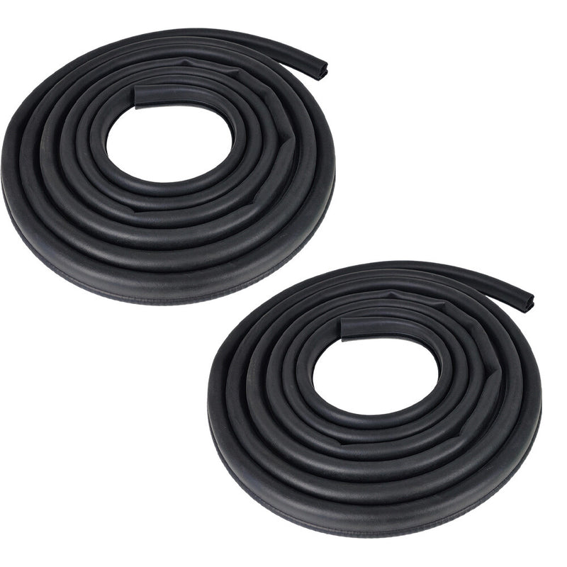 DURAFORCE 2X For Chevy GMC Suburban C/K 1500 2500 3500 Rubber Door Weatherstrip Seals Set