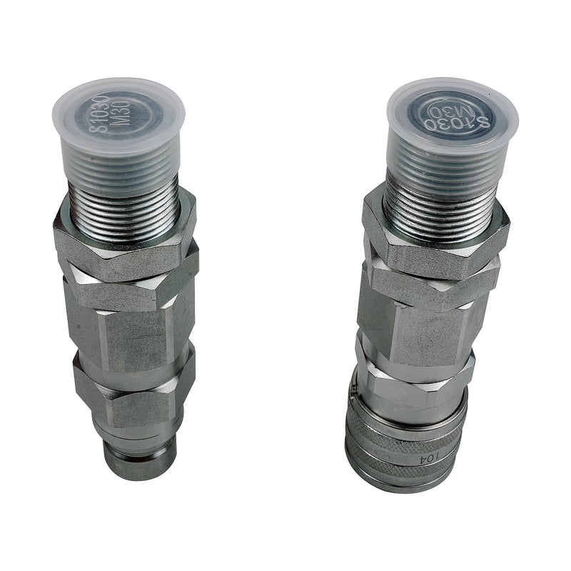 DURAFORCE Hydraulic Quick-Connect Coupler For John Deere 332 326D 280 332D 325 333D 270