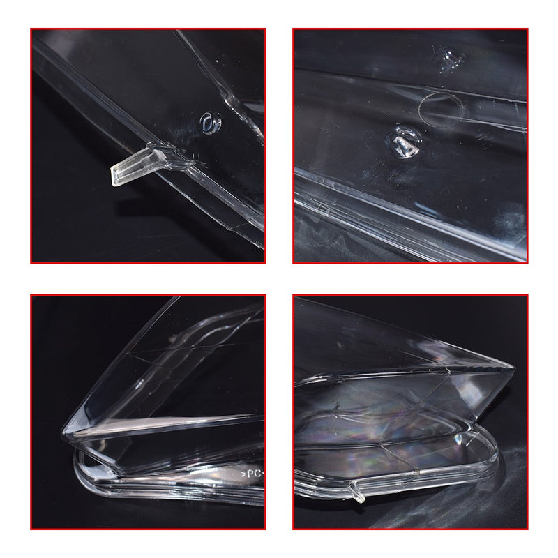 DURAFORCE For BMW Z4 E89 2009-2016 Left & Right Headlamp Headlight Lens Cover Clear