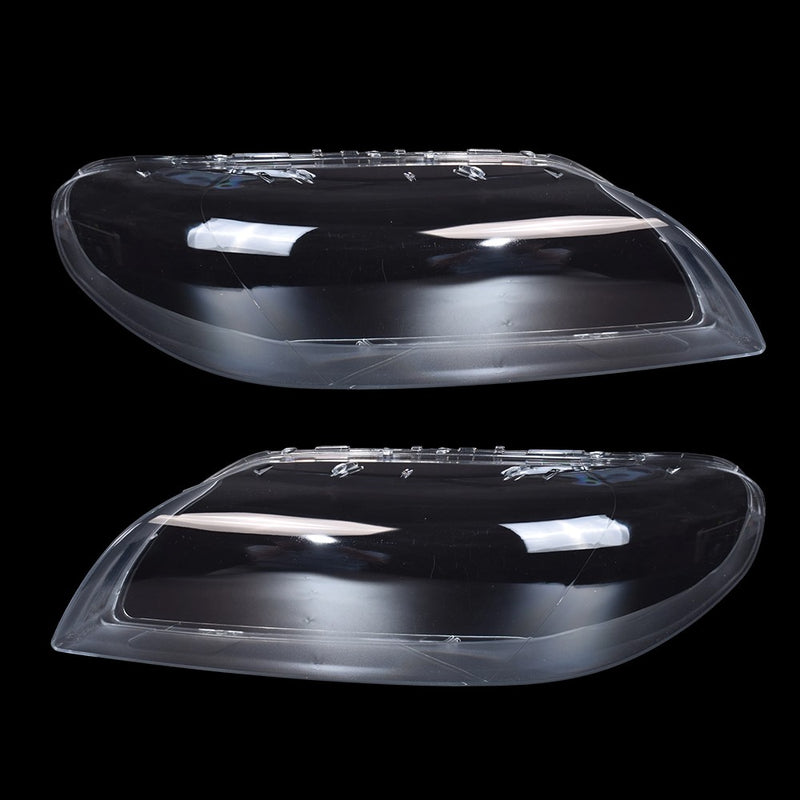 DURAFORCE 2Pcs Left & Right Side Headlight Lens Covers Replacement For Volvo S80 2007-2016