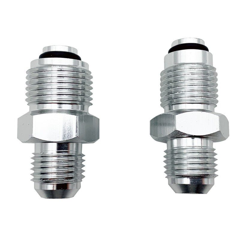 DURAFORCE 6AN POWER STEERING FITTING 16MM 1.5 AND 18MM 1.5 FOR GM HYDRO BOOST PUMP & RACK