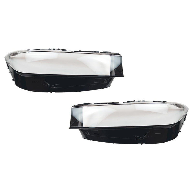 DURAFORCE For 2019-2022 BMW 7 Series G11 G12 New A Pair Headlight Lens Clear Cover Shell